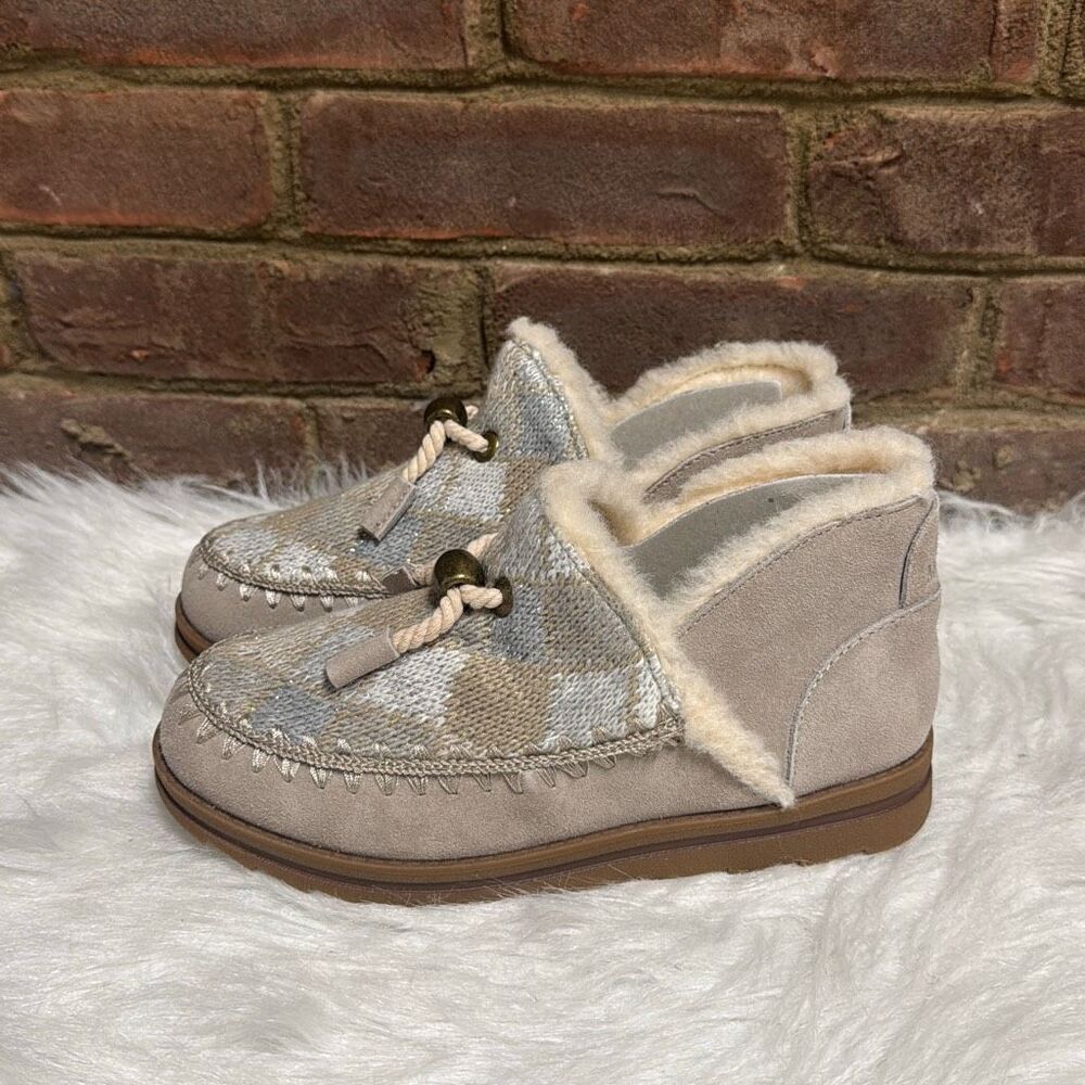 Muk Luks Women’s Stone Suede Ziggy Wilshire Bootie Size 7 NEW